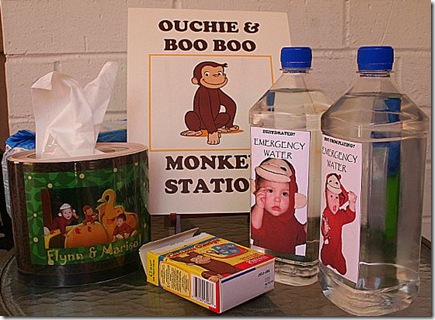 curious george party supplies