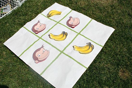 Curious george tic tac toe