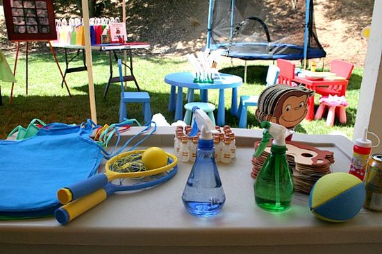 Curious george party activities