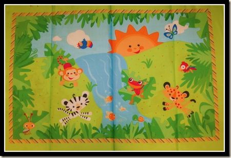 Rainforest play mat