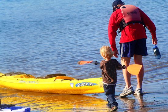 Kayaking Central Coast