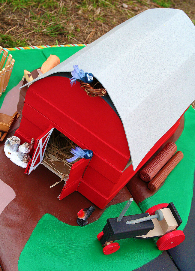 Handmade barnyard