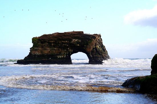 Natural Bridges State Beach