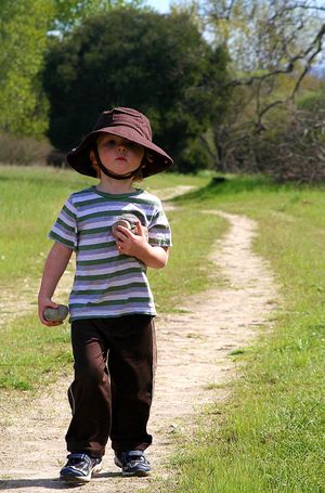 hiking with kids Monterey California