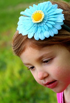 handmade flower headband