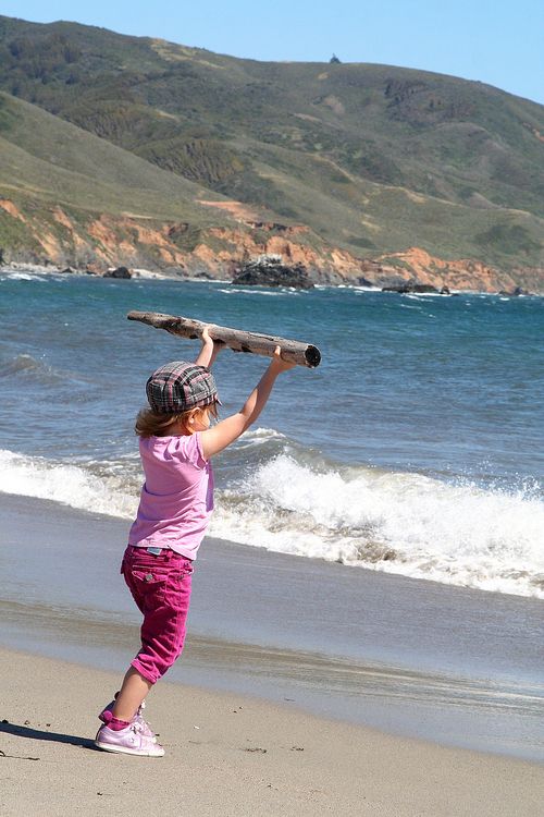 Andrew Molera Beach with kids