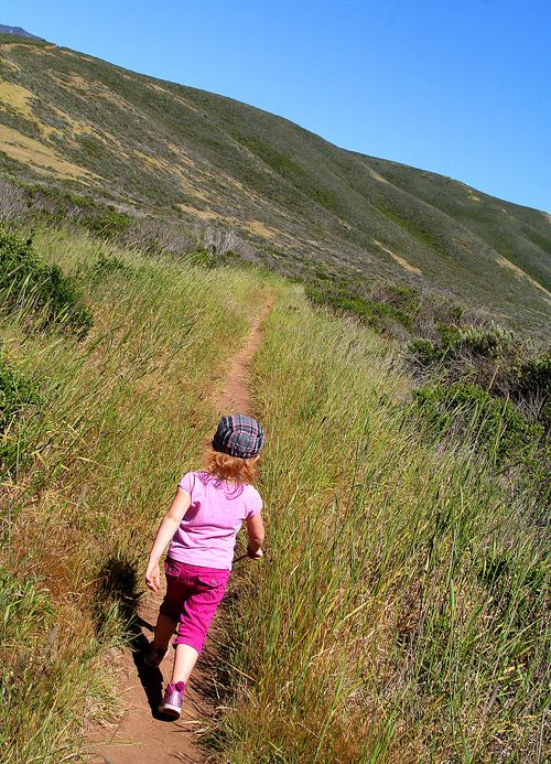 Hiking Andrew Molera State Park with kids