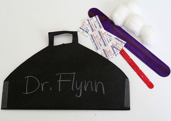 handmade kids doctor kit