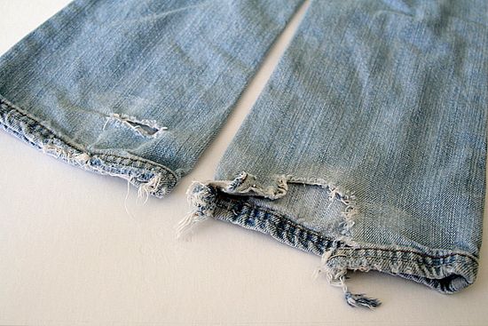 how to repurpose girls jeans