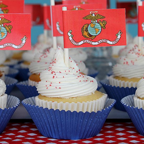 USMC Cupcakes