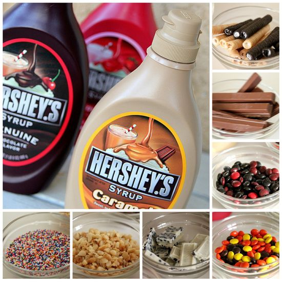 Hershey toppings