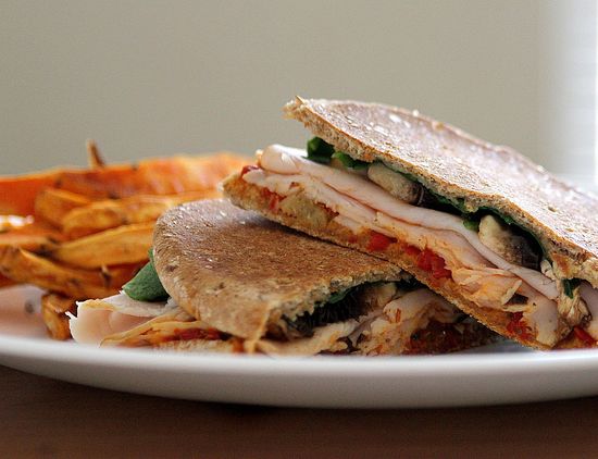 turkey and bruschetta panini