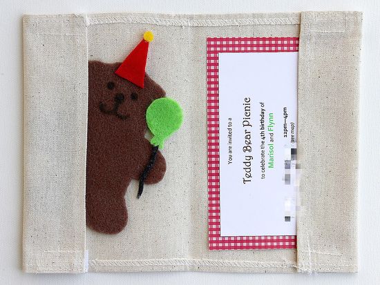 Teddy Bear Picnic Invitation