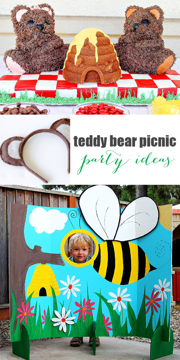 Teddy bear picnic birthday party ideas