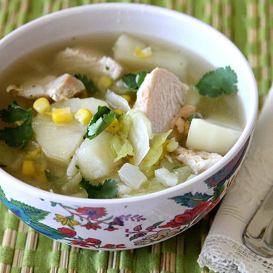 Chicken and potato soup