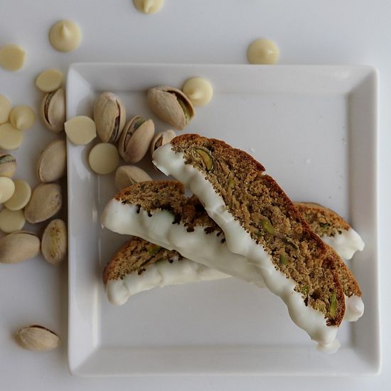 Pistachio biscotti