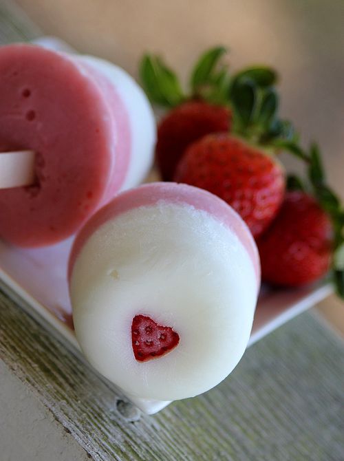 Heart Popsicles