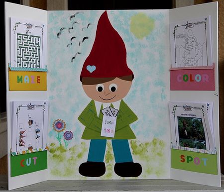 Gnomeo and Juliet craft project