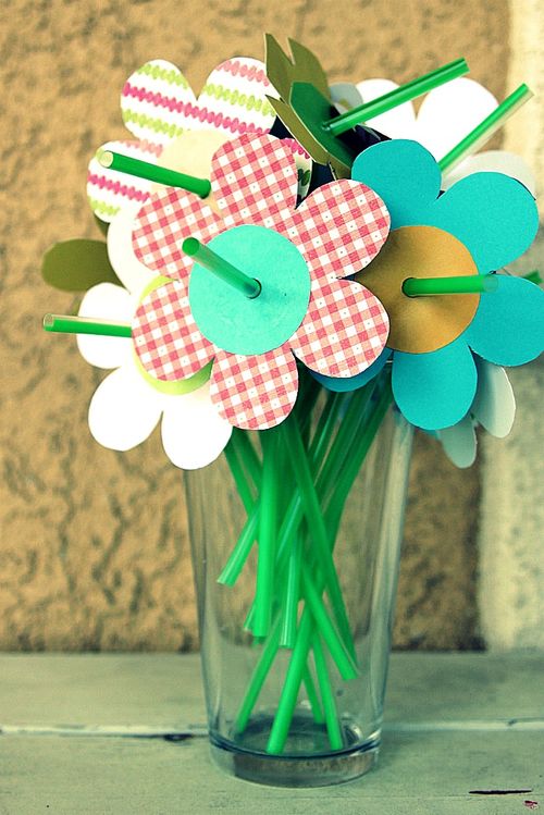 Flower Straws