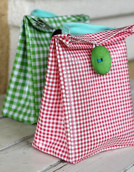 Handmade lunch bag