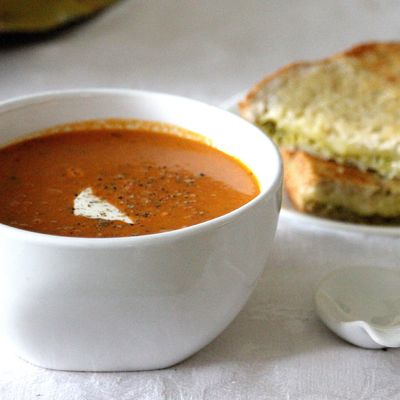 Tomato Soup and Grilled Cheese