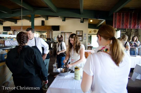 Chef Murcko cooking class