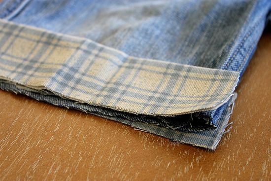 How to hem jean shorts