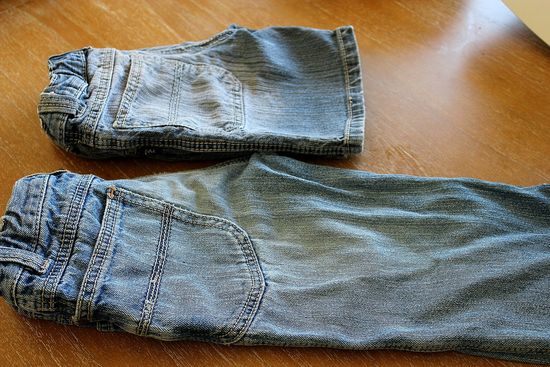 how to transform jeans to shorts