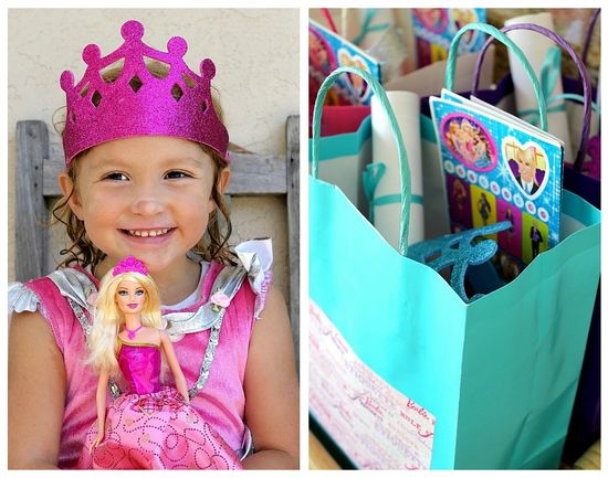 Barbie Party Favors