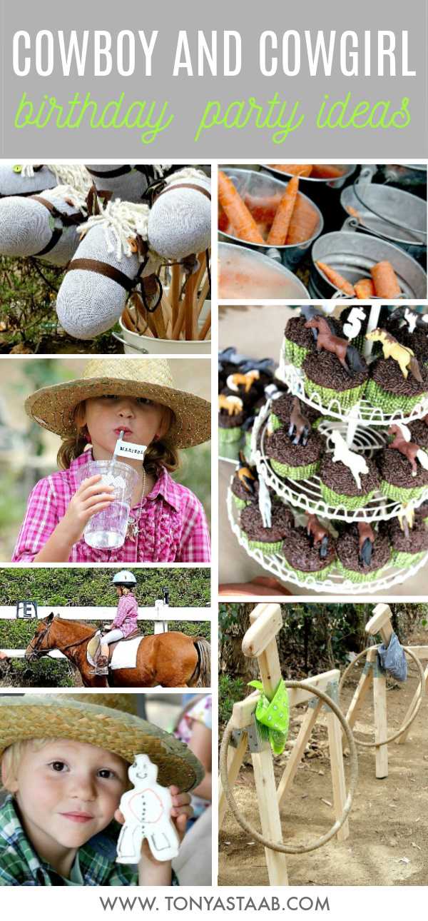 The best cowboy and cowgirl birthday party ideas for twins