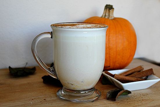 Pumpkin Pie White Hot Chocolate