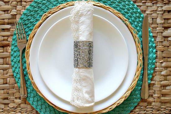 handmade napkin rings
