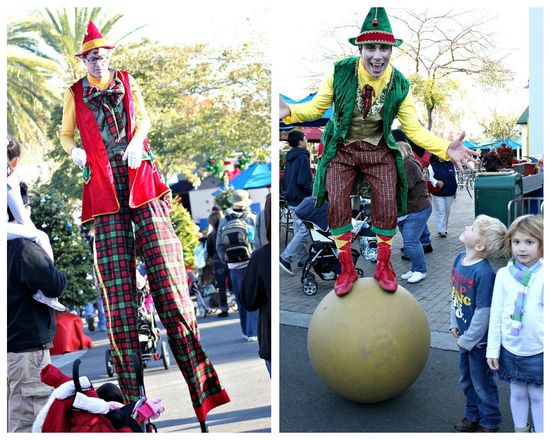 Holiday characters at Legoland