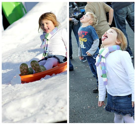 Holiday snow at Legoland