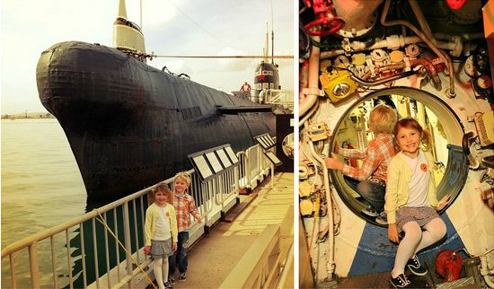 San Diego Harbor Submarine