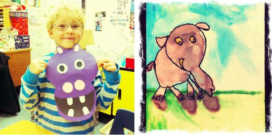 Zoo animal crafts