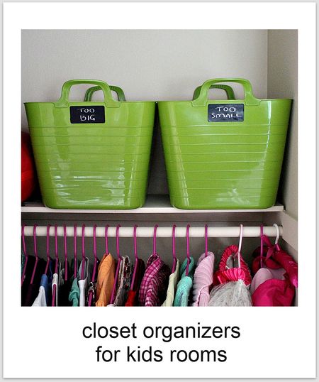 Closet organizers