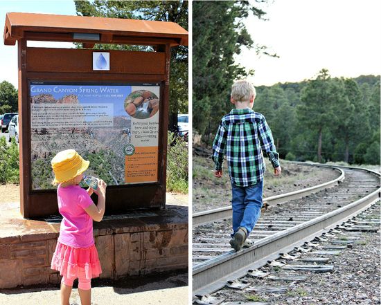 Grand canyon with kids