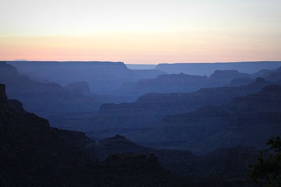 grand canyon sunset