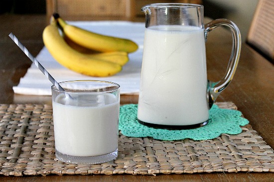 homemade soy milk