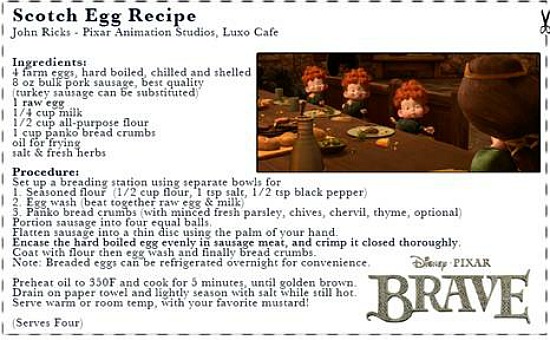 BRAVE scotch egg recipe