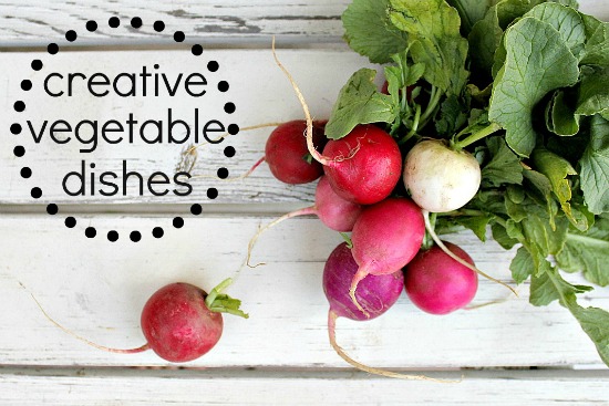 Creative vegetable dishes