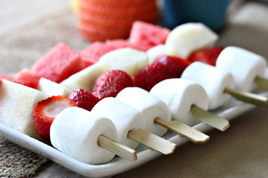 Fruit skewers