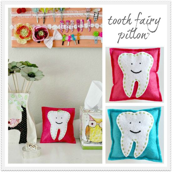 Felt Tooth Fairy Pillow