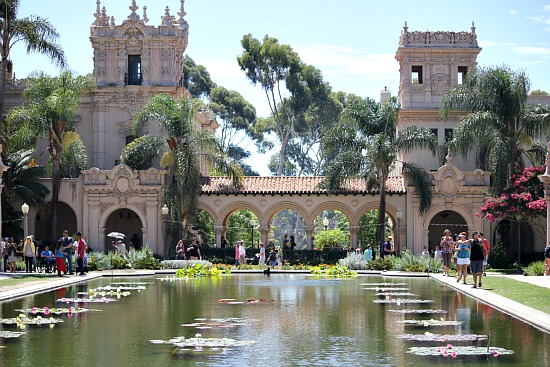 Koi pond balboa park