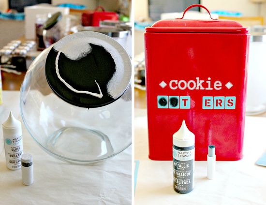 How to use Martha Stewart Glass Paint and Stencils