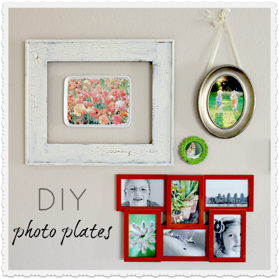 DIY photo plates