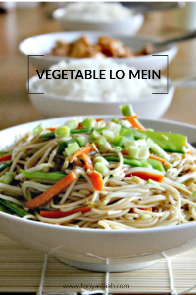 Quick and easy vegetable lo mein recipe