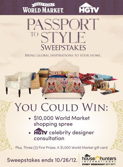 Passport to Style Sweepstakes