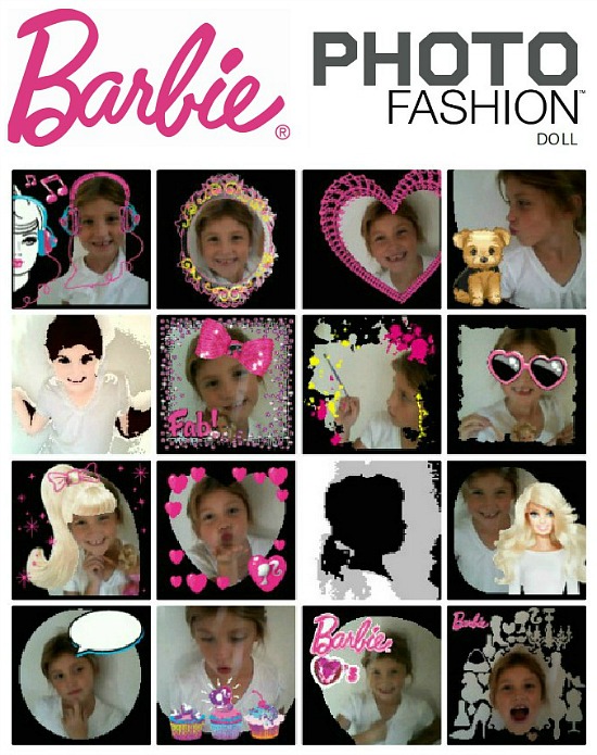 Barbie Photo Fashion Doll photo effects